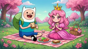 Picnic with Princess Bubblegum