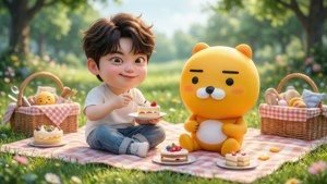 Picnic with Ryan and Apeach