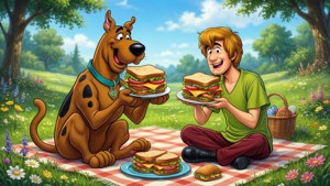Picnic with Scooby