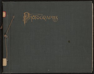 Picturesque and Historic Concord by Herbert W. Gleason. Nov. 1899. (holograph title page)