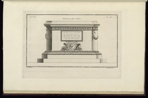 Piédestal pour figure Equestre