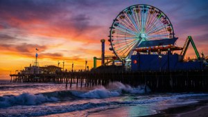 Pier Twilight Glow
