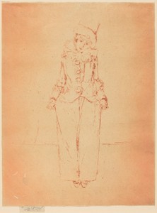Pierrot en Pied, Portrait of the Lady A.C.