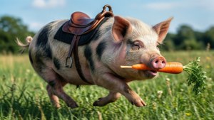 Pig Racing Meme