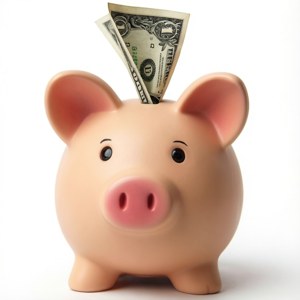 Piggy Bank Dollar
