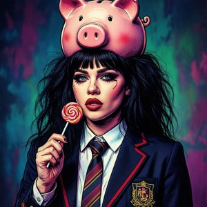 Piggy Bank Girl