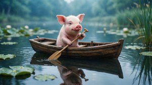 Piglet's Boat Ride