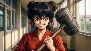 Pigtailed Trickster