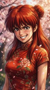 Pigtailed Trickster