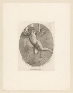 Pijlen werpende putto