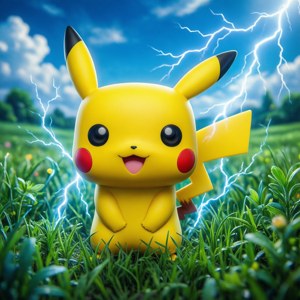 Pikachu in the Field