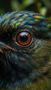 Pikipek Eye Close-Up