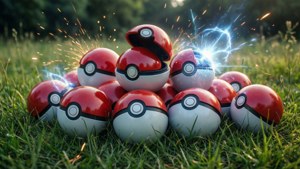 Pile of Pokeballs