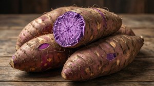 Pile of Purple Yams