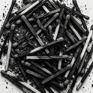 Pile of Used Matches
