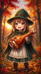 Pilgrim Anime Girl