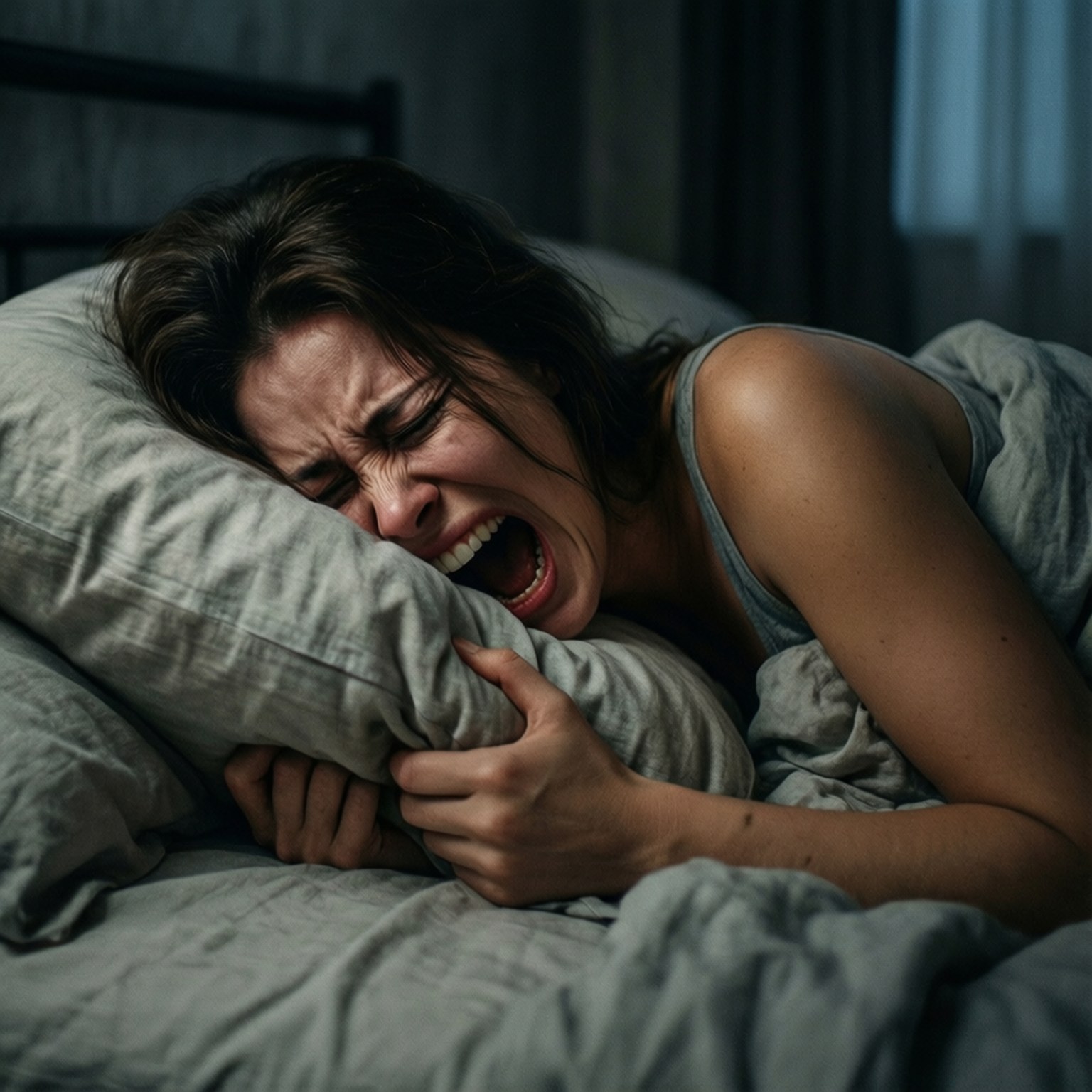 Pillow Scream by Wallpapers.art Studio