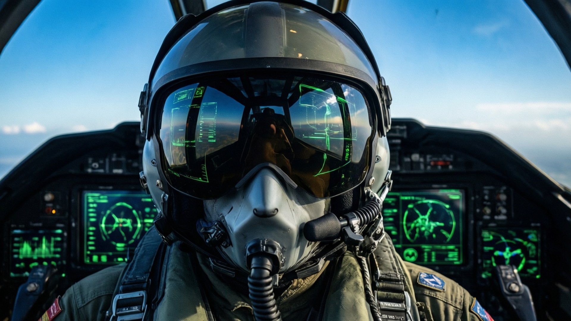 Pilot's Eye View by Wallpapers.art Studio