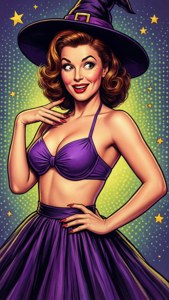 Pin-up Witch