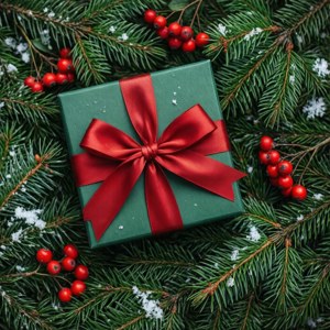Pine and Berries Gift