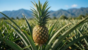 Pineapple in the Field