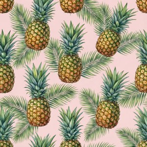 Pineapple Seamless Pattern
