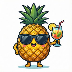 Pineapple Summer Vibe