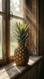 Pineapple Windowsill Sun