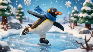 Pingu Ice Skating
