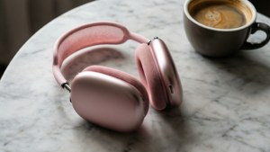 Pink AirPods Max Morning