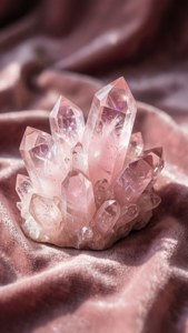 Pink Crystal Cluster