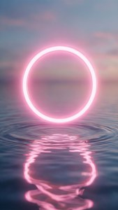 Pink Glow Ring