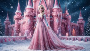 Pink Ice Castle