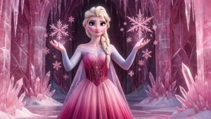 Pink Ice Castle Queen
