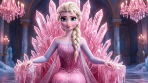 Pink Ice Throne