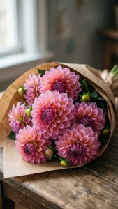 Pink Kraft Bouquet