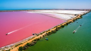 Pink Lake Aerials