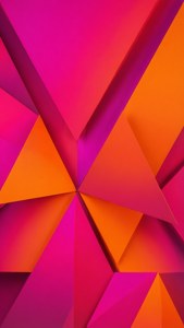Pink Orange Geometry