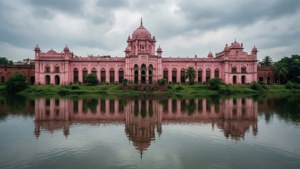 Pink Palace Reflection