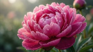 Pink Peony Dew Drops