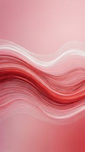 Pink Red Waves