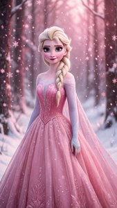 Pink Snow Queen