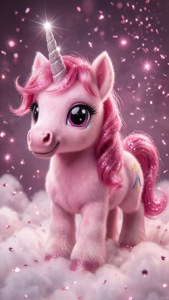 Pink Sparkle Unicorn