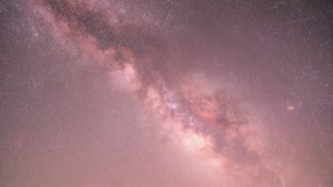 Pink Starry Night