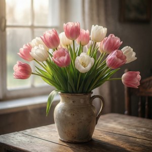 Pink Tulip Bouquet