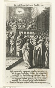 Pinksteren: Uitstorting van de Heilige Geest
