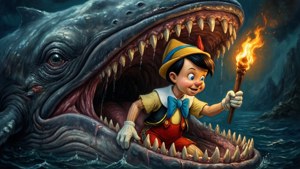 Pinocchio Inside Monstro