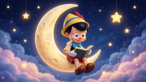 Pinocchio on the Moon
