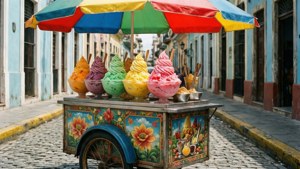 Piragua Cart Old San Juan