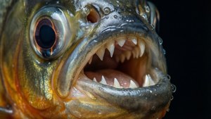 Piranha Teeth Macro